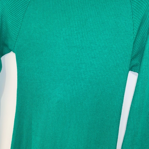 NWT ZARA knit green dress - Picture 6 of 9